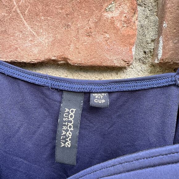 Bond-Eye Blue One Piece Swim Suit Ruched Size Unknown See Measurements - Picture 4 of 7